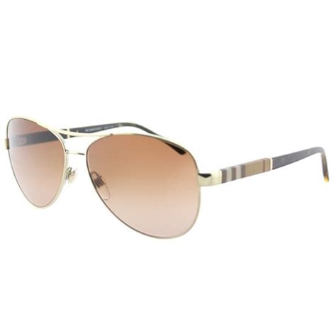 burberry be3080 gold|Amazon.com: BURBERRY BE3080 114513 59M Light .